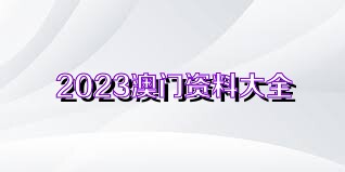 2023澳门资料正版大全，探索澳门新风貌与文化深度，2023澳门新风貌与文化深度探索，正版资料大全指南