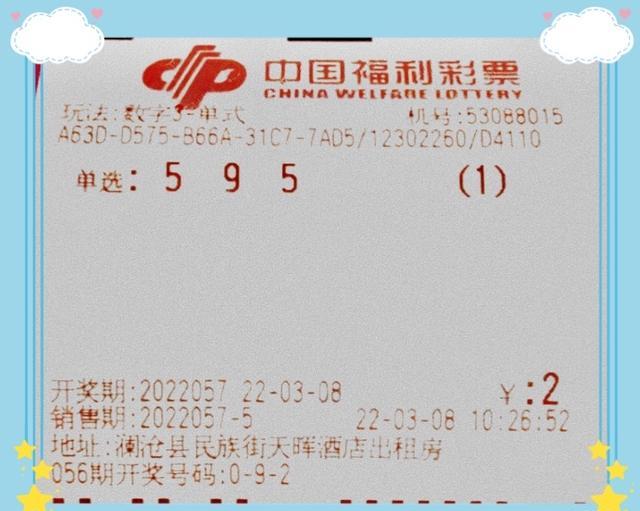 福利彩票2022057期中奖号码揭晓，梦想与幸运的碰撞，2022057期福利彩票中奖号码揭晓，梦想与幸运的璀璨碰撞
