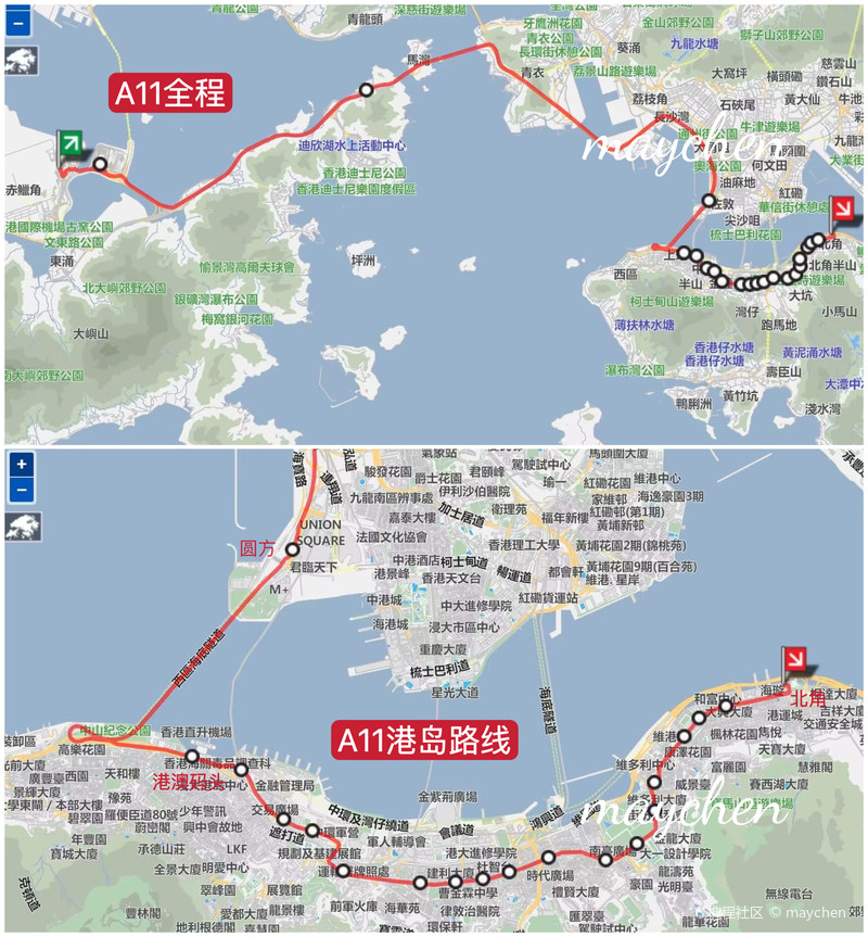 探索香港6C巴士路线规划图，城市脉动的动脉，香港6C巴士路线规划图，城市脉动的动脉探索